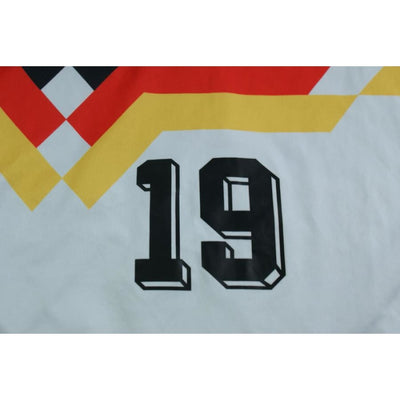 Maillot foot rétro Allemagne domicile N°19 LUDINE 1990-1991 - Adidas - Allemagne