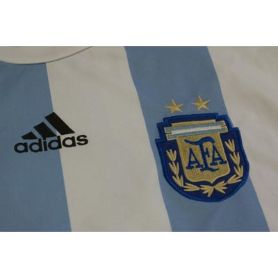 Maillot foot rétro Argentine domicile N°9 HIGUAIN années 2010 - Adidas - Argentine