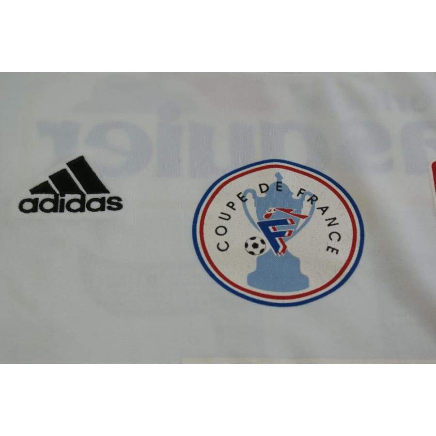 Maillot foot rétro Coupe de France N°15 manches longues années 2000 - Adidas - Coupe de France