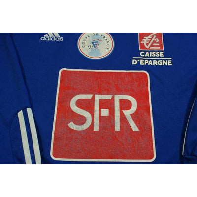 Maillot foot rétro Coupe de France SFR N°7 années 2000 - Adidas - Coupe de France