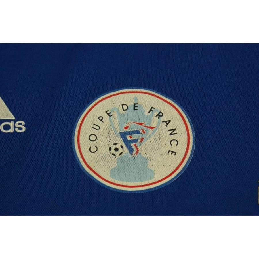 Maillot foot rétro Coupe de France SFR N°7 années 2000 - Adidas - Coupe de France