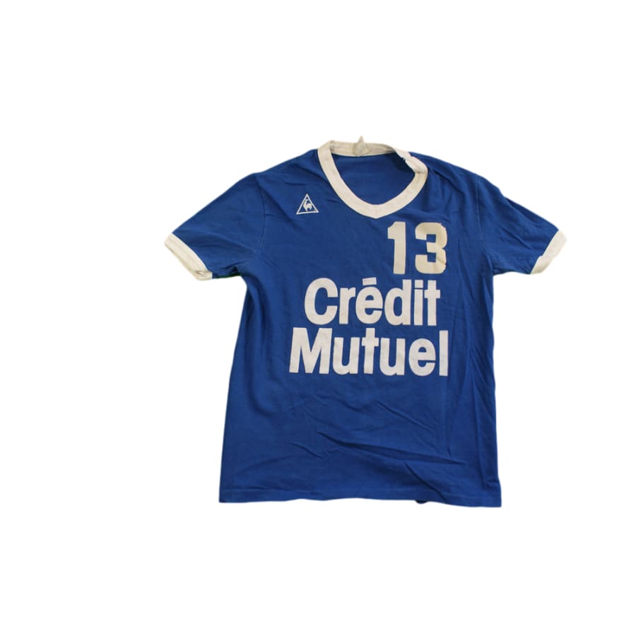 Maillot foot rétro Crédit Mutuel N°13 années 1990 - Le coq sportif - Autres championnats