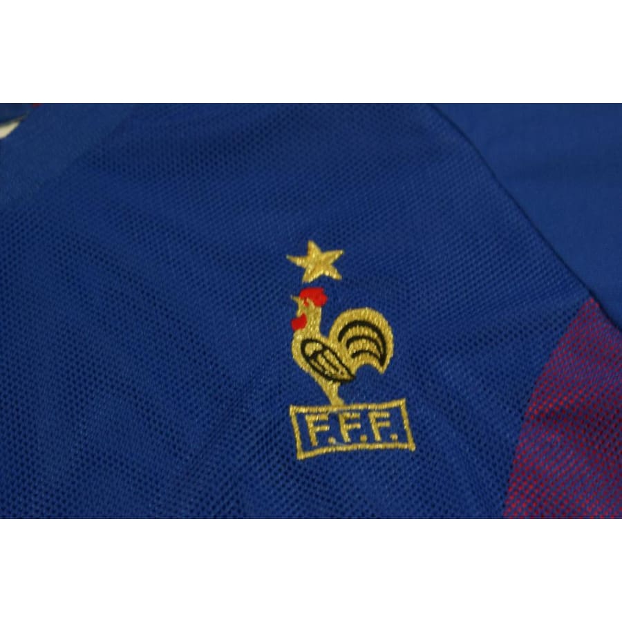 Maillot foot rétro domicile Equipe de France N°10 ARTHUR 2002-2003 - Adidas - Equipe de France