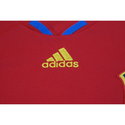 Maillot foot rétro domicile équipe d’Espagne N°6 INIESTA 2009-2010 - Adidas - Espagne