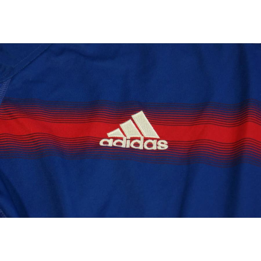 Maillot foot rétro équipe de France domicile N°10 ZIDANE 2004-2005 - Adidas - Equipe de France