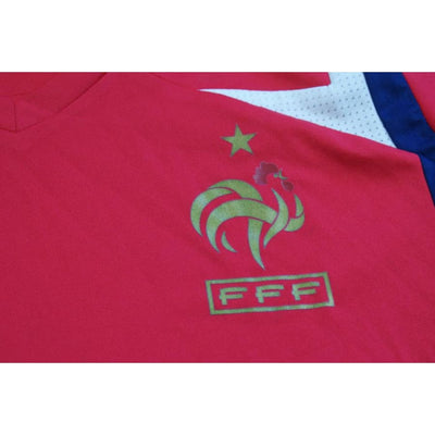 Maillot foot rétro équipe de France entraînement enfant 2008-2009 - Adidas - Equipe de France