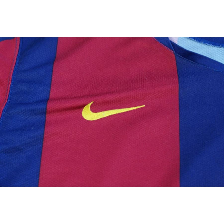 Maillot foot rétro FC Barcelone domicile 2007-2008 - Nike - Barcelone