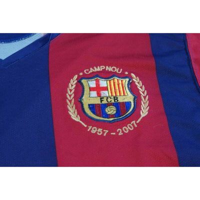 Maillot foot rétro FC Barcelone domicile 2007-2008 - Nike - Barcelone