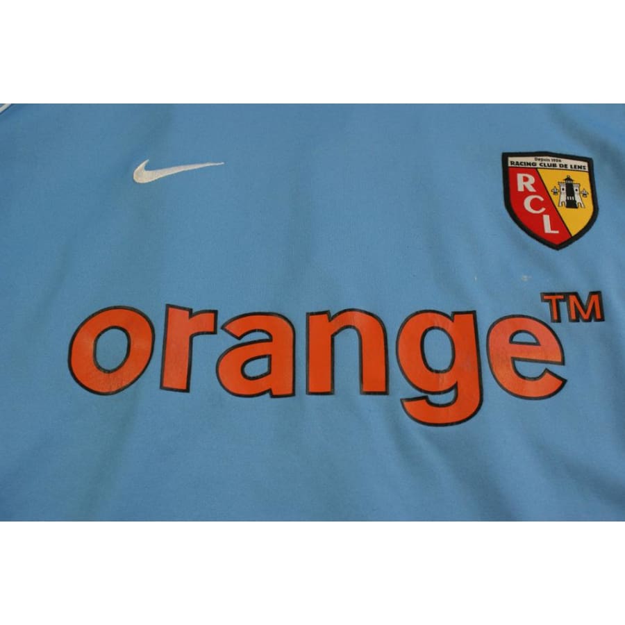 Maillot foot rétro Lens extérieur N°21 UTAKA 2003-2004 - Nike - RC Lens