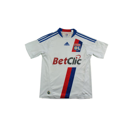 Maillot foot rétro Lyon enfant domicile 2010-2011 - Adidas - Olympique Lyonnais