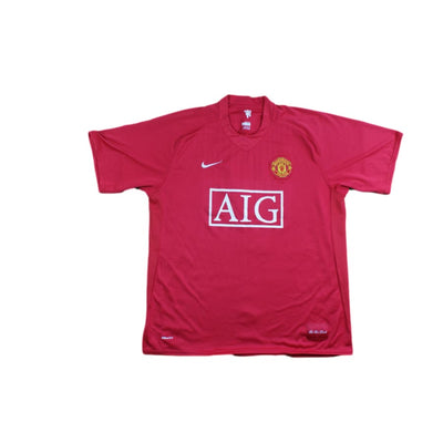 Maillot foot rétro Manchester United domicile N°7 RONALDO 2007-2008 - Nike - Manchester United