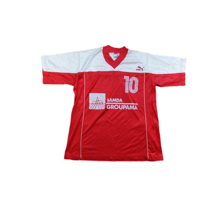 Maillot foot rétro Puma Groupama N°10 années 2000 - Puma - Autres championnats