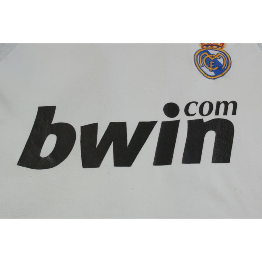 Maillot foot rétro Real Madrid domicile N°11 ROBBEN 2007-2008 - Adidas - Real Madrid