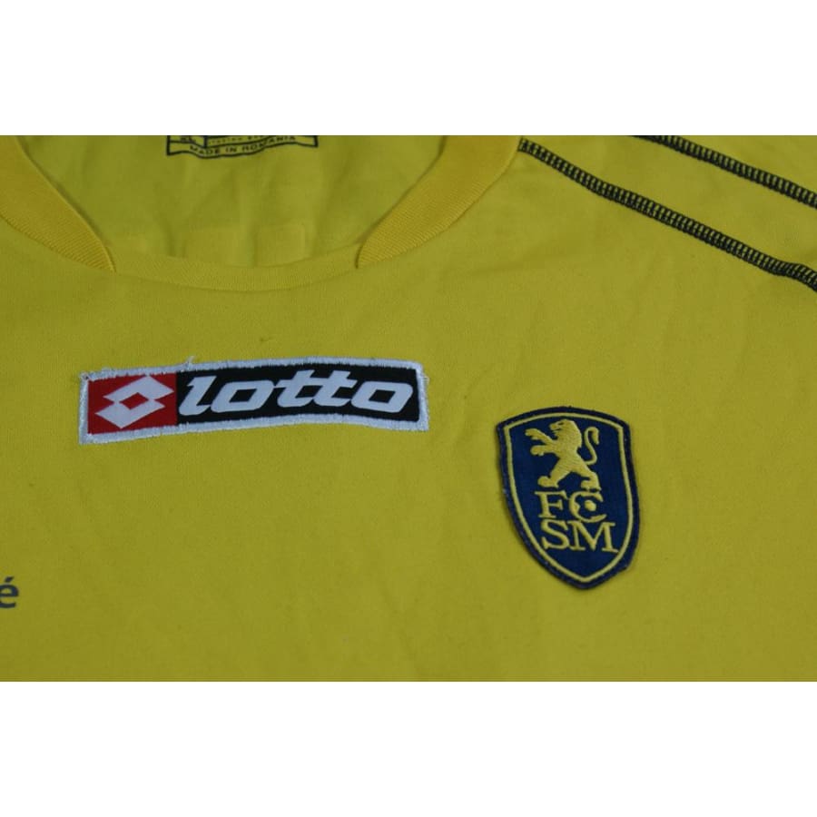 Maillot foot rétro Sochaux domicile N°10 ORUMA 2004-2005 - Lotto - FC Sochaux-Montbéliard