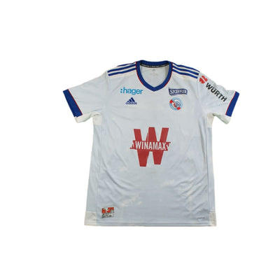 Maillot foot Strasbourg extérieur N°25 AJORQUE 2020-2021 - Adidas - RC Strasbourg Alsace