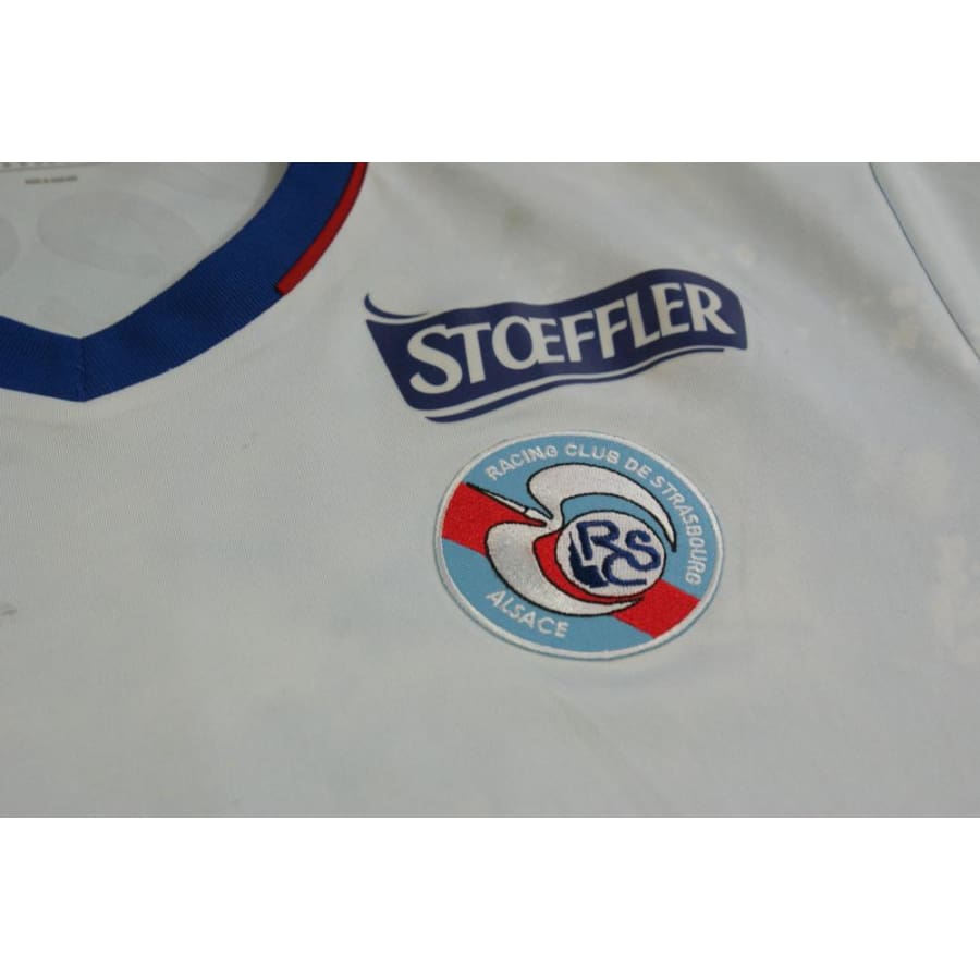 Maillot foot Strasbourg extérieur N°25 AJORQUE 2020-2021 - Adidas - RC Strasbourg Alsace