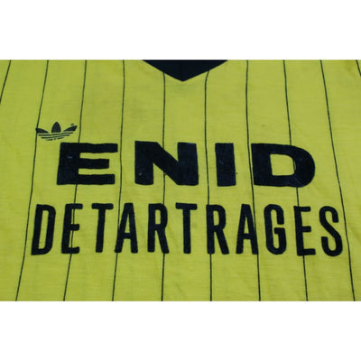 Maillot foot vintage Adidas Ventex Enid Detartrages N°16 années 1980 - Adidas - Autres championnats