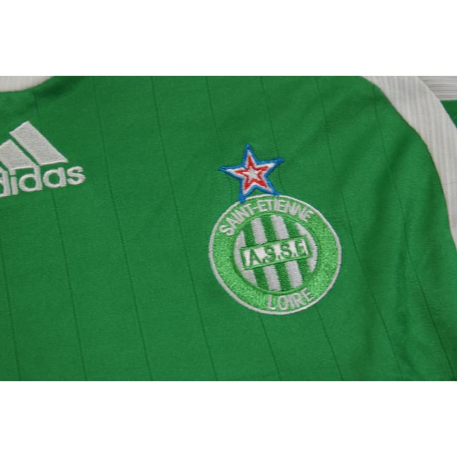 Maillot foot vintage AS Saint-Etienne enfant domicile 2006-2007 - Adidas - AS Saint-Etienne