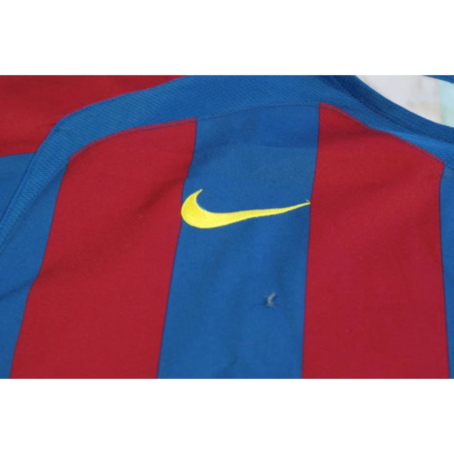 Maillot foot vintage Barcelone domicile 2005-2006 - Nike - Barcelone