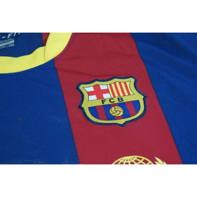 Maillot foot vintage Barcelone domicile 2010-2011 - Nike - Barcelone