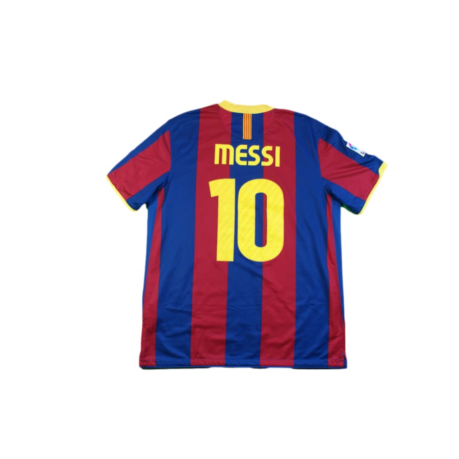 Maillot foot vintage Barcelone domicile N°10 MESSI 2010-2011 - Nike - Barcelone