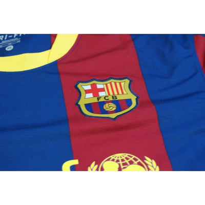 Maillot foot vintage Barcelone domicile N°10 MESSI 2010-2011 - Nike - Barcelone