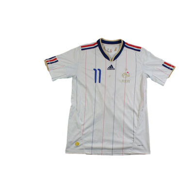 Maillot foot vintage Equipe de France extérieur N°11 GIGNAC 2010-2011 - Adidas - Equipe de France