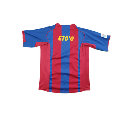 Maillot foot vintage FC Barcelone domicile ETO’O 2004-2005 - Nike - Barcelone