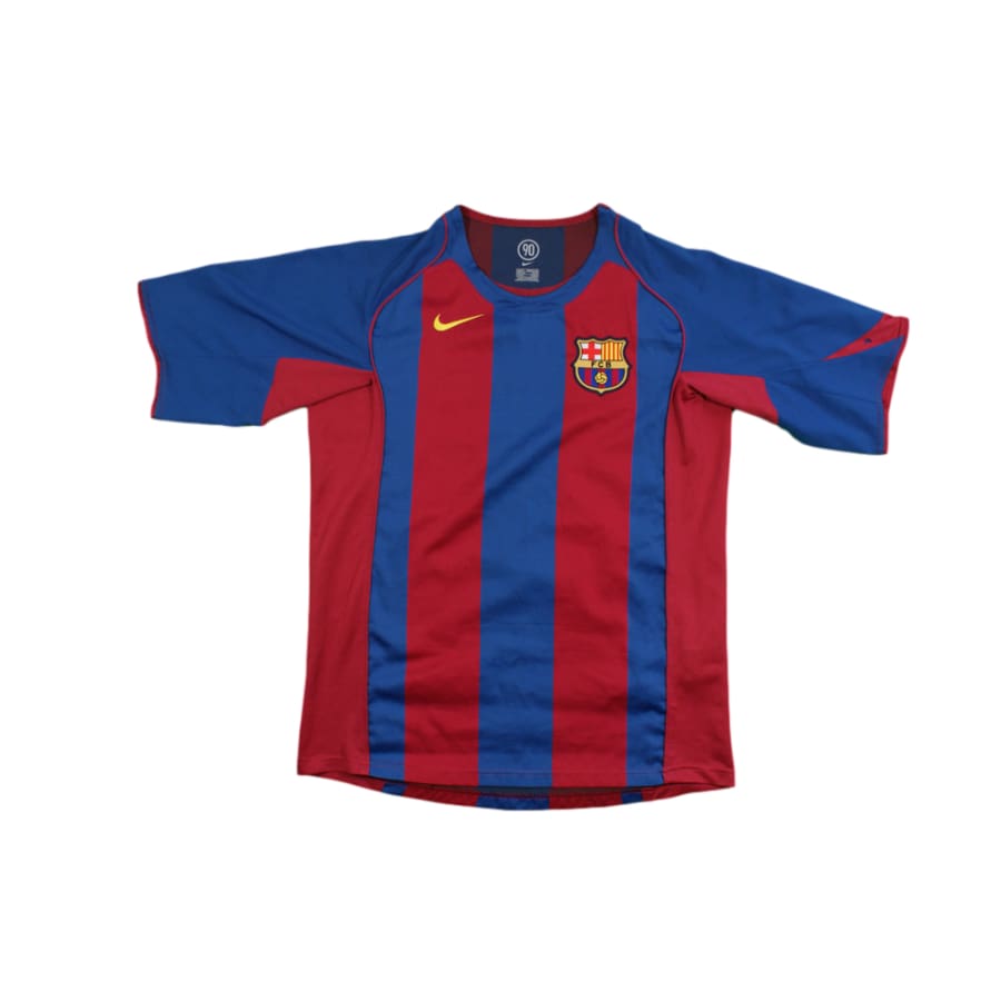 Maillot foot vintage FC Barcelone domicile ETO’O 2004-2005 - Nike - Barcelone