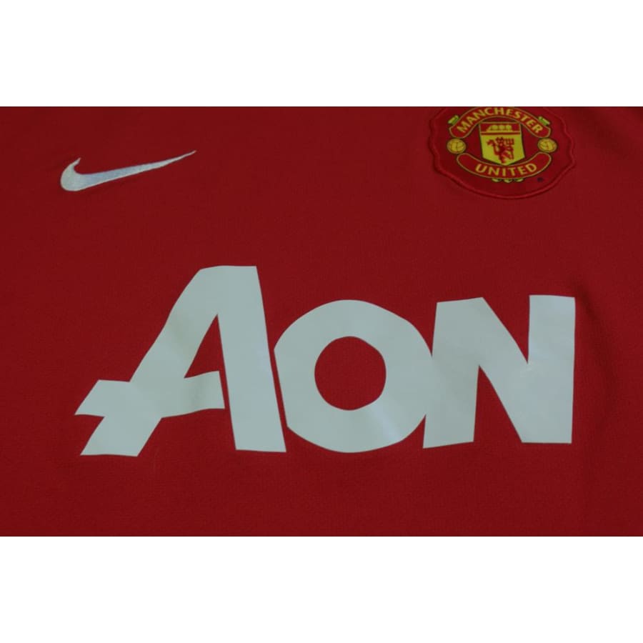 Maillot foot vintage Manchester United domicile 2010-2011 - Nike - Manchester United