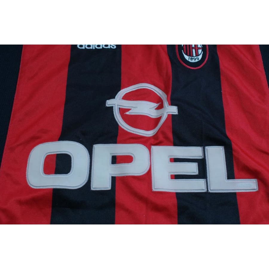 Maillot foot vintage Milan AC domicile 2000-2001 - Adidas - Milan AC