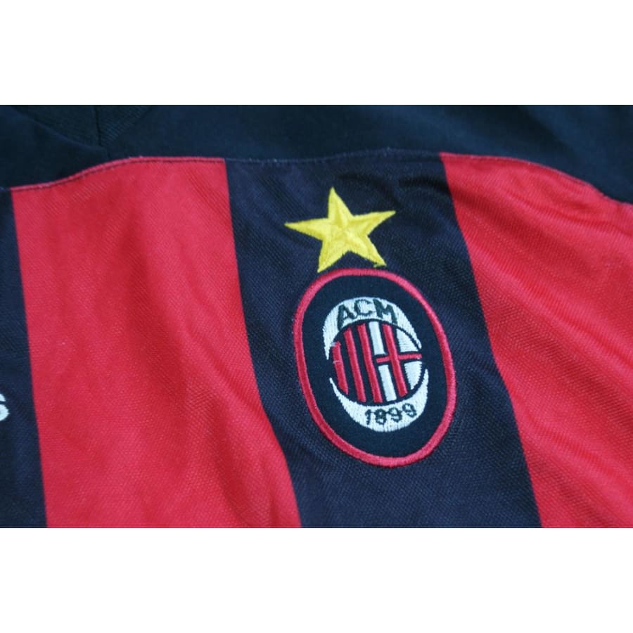 Maillot foot vintage Milan AC domicile 2000-2001 - Adidas - Milan AC