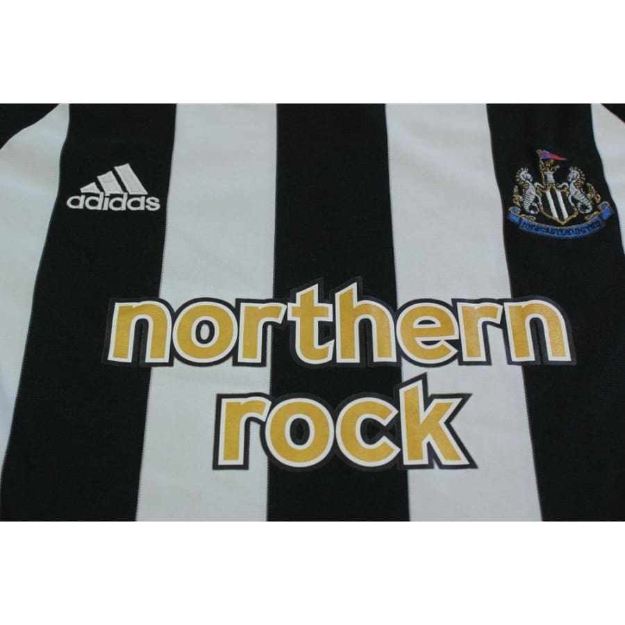 Maillot foot vintage Newcastle United FC domicile N°9 MARTINS 2006-2007 - Adidas - Newcastle United