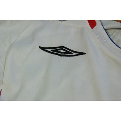 Maillot foot vintage Olympique Lyonnais domicile N°10 BENZEMA 2007-2008 - Umbro - Olympique Lyonnais