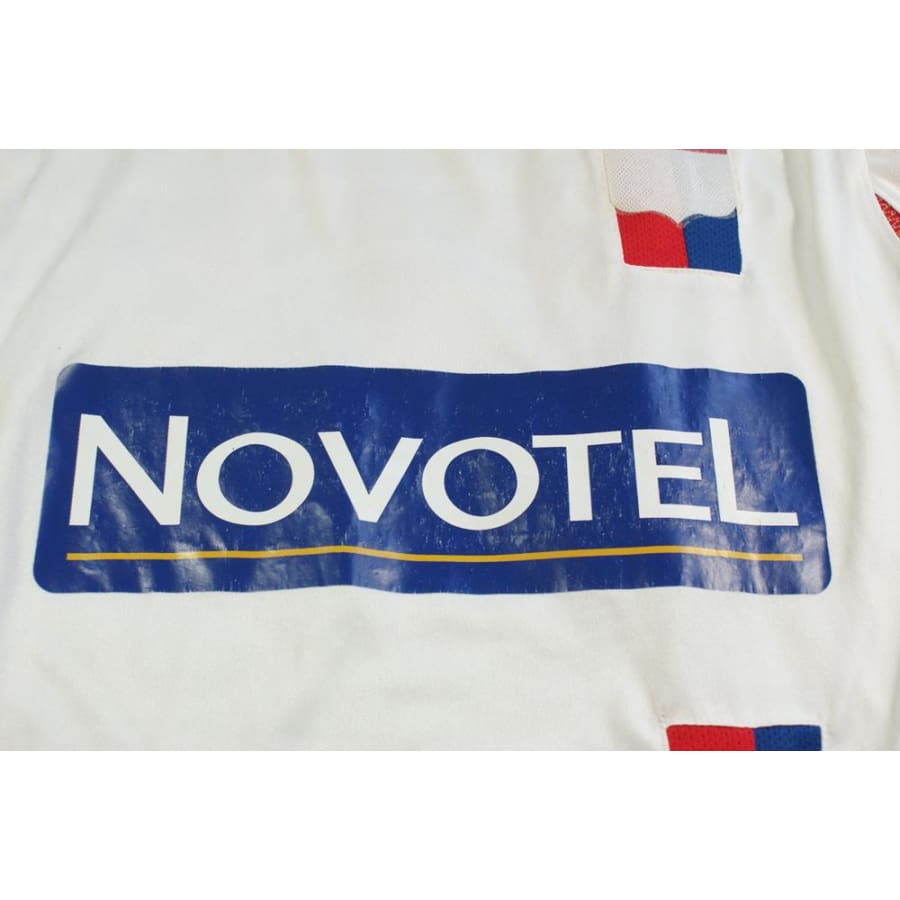 Maillot foot vintage Olympique Lyonnais domicile N°10 BENZEMA 2007-2008 - Umbro - Olympique Lyonnais