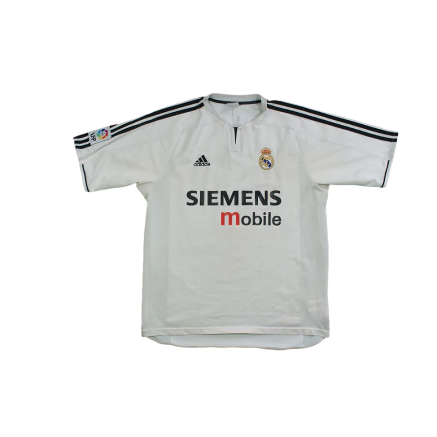 Maillot foot vintage Real Madrid CF domicile 2003-2004 - Adidas - Real Madrid