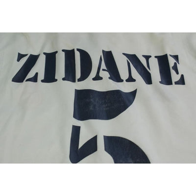 Maillot foot vintage Real Madrid domicile N°5 ZIDANE 2002-2003 - Adidas - Real Madrid