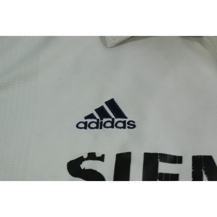 Maillot foot vintage Real Madrid domicile N°5 ZIDANE 2002-2003 - Adidas - Real Madrid