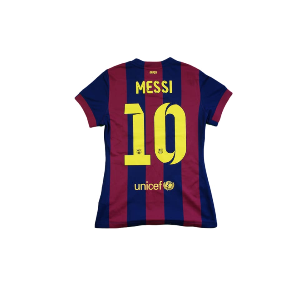 Maillot football FC Barcelone domicile N°10 MESSI féminine 2014-2015 - Nike - Barcelone