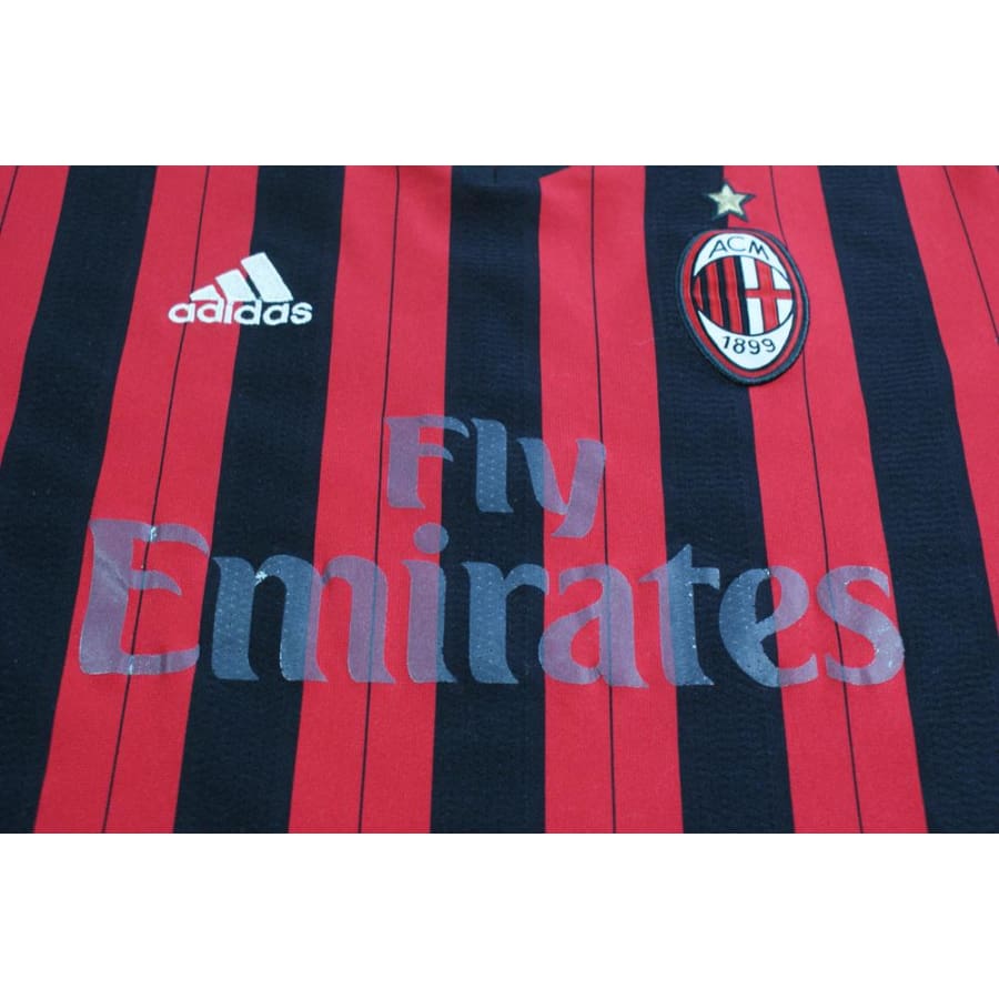 Maillot football Milan AC domicile N°11 GOMEZ 2013-2014 - Adidas - Milan AC