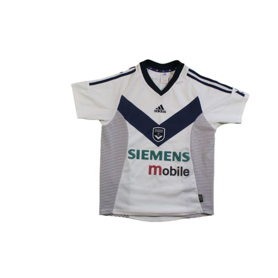 Maillot football rétro Bordeaux extérieur enfant 2002-2003 - Adidas - Girondins de Bordeaux