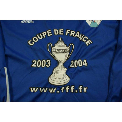 Maillot football rétro Coupe de France N°9 2003-2004 - Adidas - Coupe de France