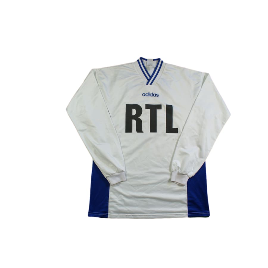 Maillot football rétro Coupe de France RTL N°4 années 1990 - Adidas - Coupe de France