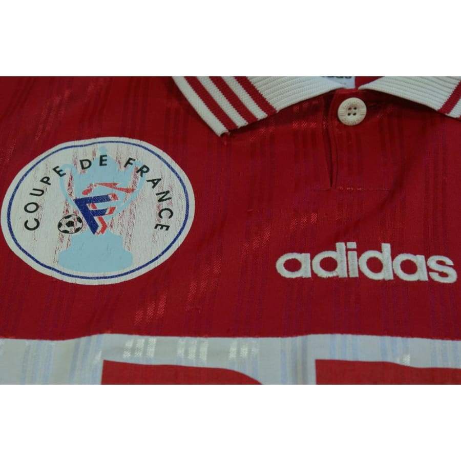 Maillot football rétro Coupe de France RTL N°4 années 1990 - Adidas - Coupe de France