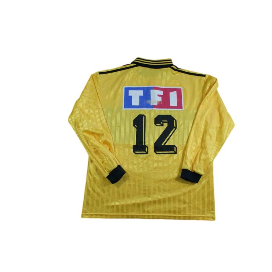 Maillot football rétro Coupe de France TF1 N°12 années 1990 - Adidas - Coupe de France