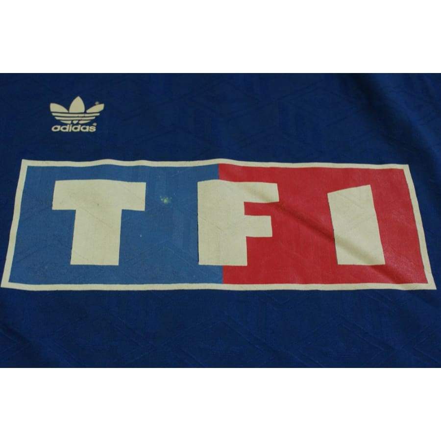 Maillot football rétro Coupe de France TF1 N°12 années 1990 - Adidas - Coupe de France