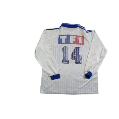 Maillot football rétro Coupe de France TF1 N°14 années 1990 - Adidas - Coupe de France