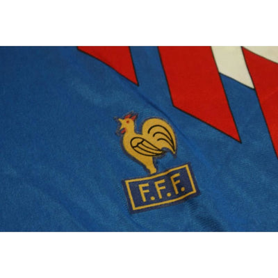 Maillot football rétro équipe de France domicile 1990-1991 - Adidas - Equipe de France