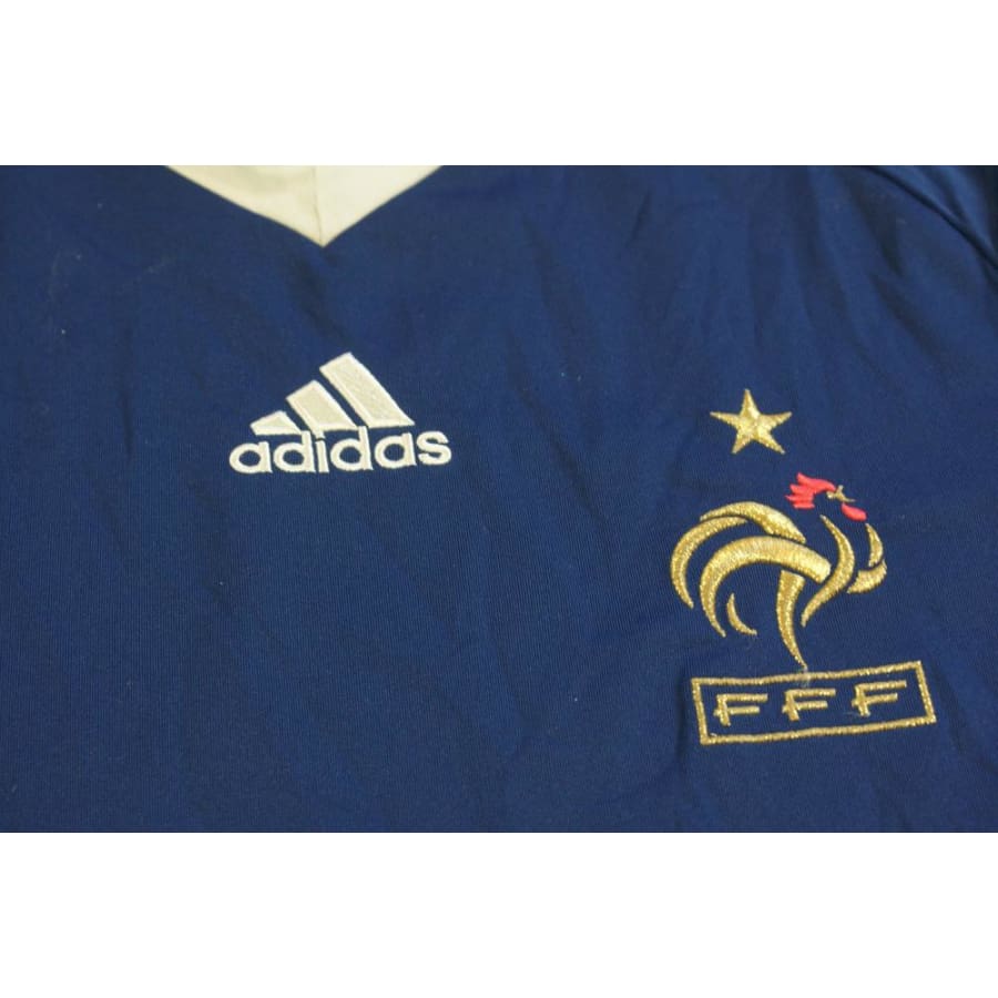 Maillot football rétro équipe de France domicile 2010-2011 - Adidas - Equipe de France