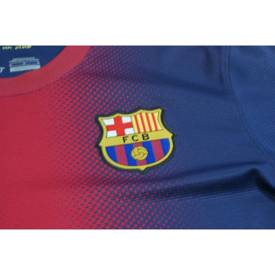 Maillot football rétro FC Barcelone domicile N°10 MESSI 2012-2013 - Nike - Barcelone